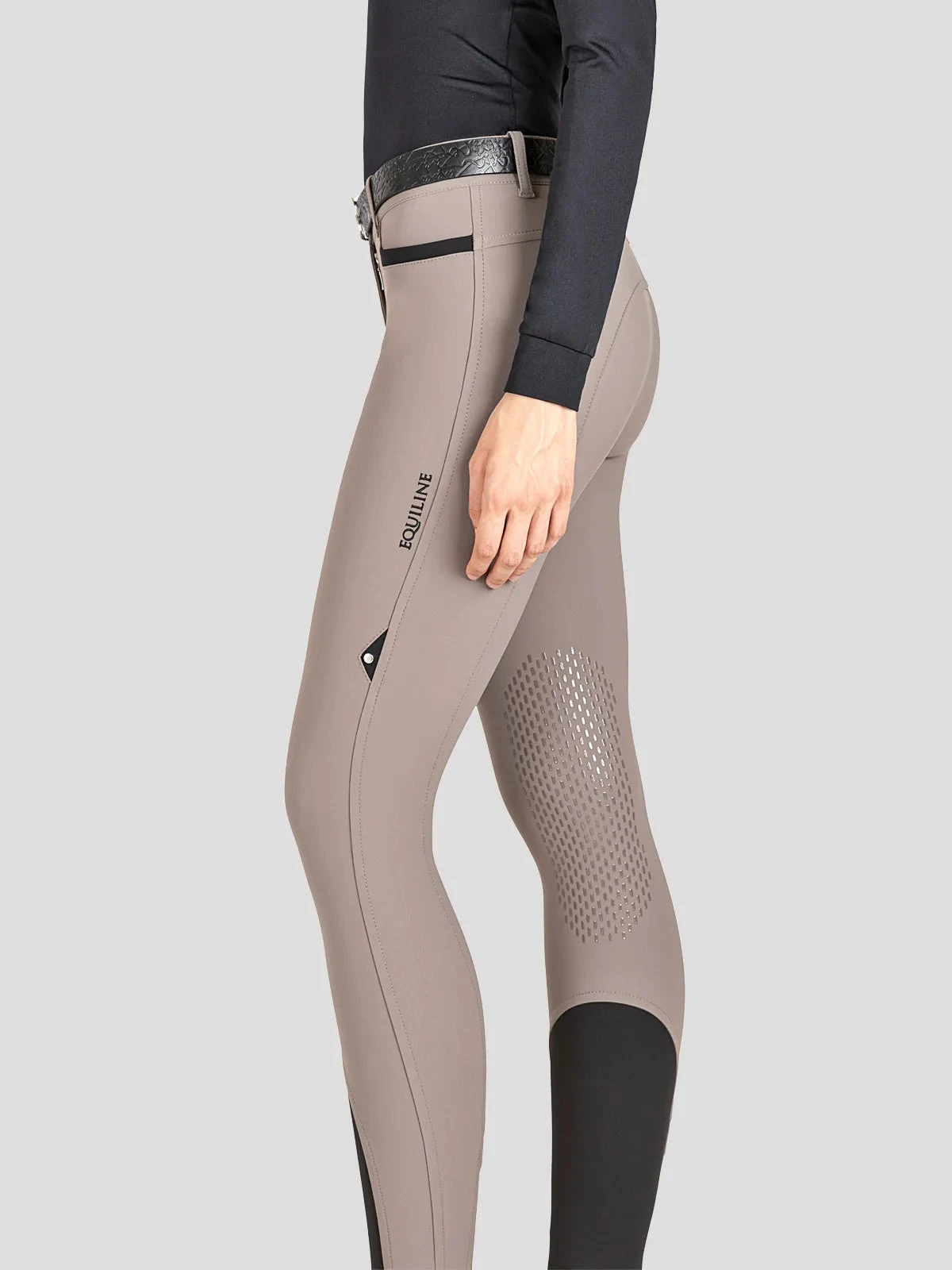 Equiline Women's NalteK B-Move 4 Season Knee Grip Breech 5 Equiline Women's NalteK B-Move 4 Season Knee Grip Breech - Image 3