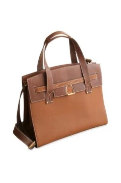 Oakbark & Chrome Stable Tote 10 Oakbark & Chrome Stable Tote -Equestrian Clothing Store OakbarkChrome StableTote oblique