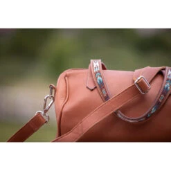 Penelope Bowl Bag 19 Penelope Bowl Bag -Equestrian Clothing Store Penelope Bowl.Bag Brandy Side