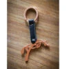 Penelope Tibou Key Chain 1 Penelope Tibou Key Chain -Equestrian Clothing Store Penelope Key.Chain Black.Rosegold