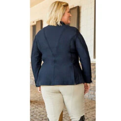 RJ Classics Harmony Ladies Plus Mesh Show Coat -Equestrian Clothing Store RJ.Classics Womens.Harmony.Plus Back LS