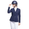 Samshield Women's Nina Show Jacket 2 Samshield Women's Nina Show Jacket -Equestrian Clothing Store Sam Nina Navy1