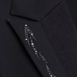 Samshield Women's Frac Crystal Flower Shadbelly -Equestrian Clothing Store Samshield Frac.Crysta.Flower Black Detail