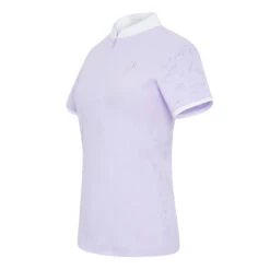 Samshield Women's Louison Short Sleeve Show Shirt 14 Samshield Women's Louison Short Sleeve Show Shirt -Equestrian Clothing Store Samshield Louison.SS Lila Front