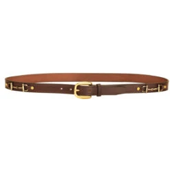 Tory Leather Bit Belt 8 Tory Leather Bit Belt -Equestrian Clothing Store Tory 2198 HavanaBitBelt2