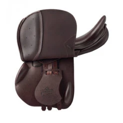 Prestige Versailles Saddle -Equestrian Clothing Store Versailles saddle tobacco underflap