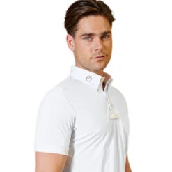 Vestrum Men's Budoni Short Sleeve Show Shirt -Equestrian Clothing Store Ves Budoni 11