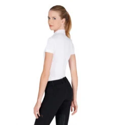 Equestrian Clothing Store -Equestrian Clothing Store Vestrum Manarola.SS .Show .Shirt White Back