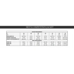 Vestrum Men's Abu Dhabi Show Coat -Equestrian Clothing Store Vestrum Mens.Competition.Jacket.Size .Guide