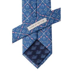 Wild Attire Inc. Cream Of The Crop Blue Silk Tie 7 Wild Attire Inc. Cream Of The Crop Blue Silk Tie -Equestrian Clothing Store WIild.Attire.Inc blue silk cream of the crop AL301593