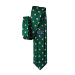 Wild Attire Inc. Stone Cold Fox Green Silk Tie