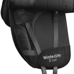 WintecLite Dressage D'Lux Saddle With HART 9 WintecLite Dressage D'Lux Saddle With HART -Equestrian Clothing Store WL DressageDlux GirthingSystem Blk