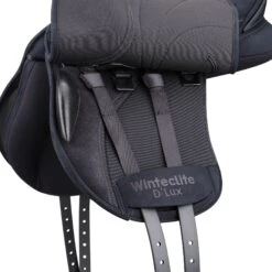 WintecLite Pony All Purpose D'Lux Saddle With HART -Equestrian Clothing Store WL PonyAllPurpose Dlux girthingSystem Blk