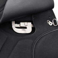 Wintec Isabell Dressage Saddle With HART -Equestrian Clothing Store W Isabell AdjustableStirrupBar Blk