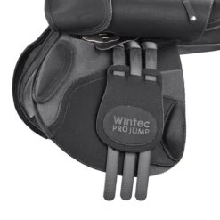 Wintec Pro Jump RearFB Saddle With HART -Equestrian Clothing Store W ProJump GirthingSystem Blk