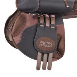 Wintec Pro Jump RearFB Saddle With HART -Equestrian Clothing Store W ProJump GirthingSystem Brn