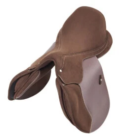 Wintec Pro Jump RearFB Saddle With HART -Equestrian Clothing Store W ProJump Topdown Brn