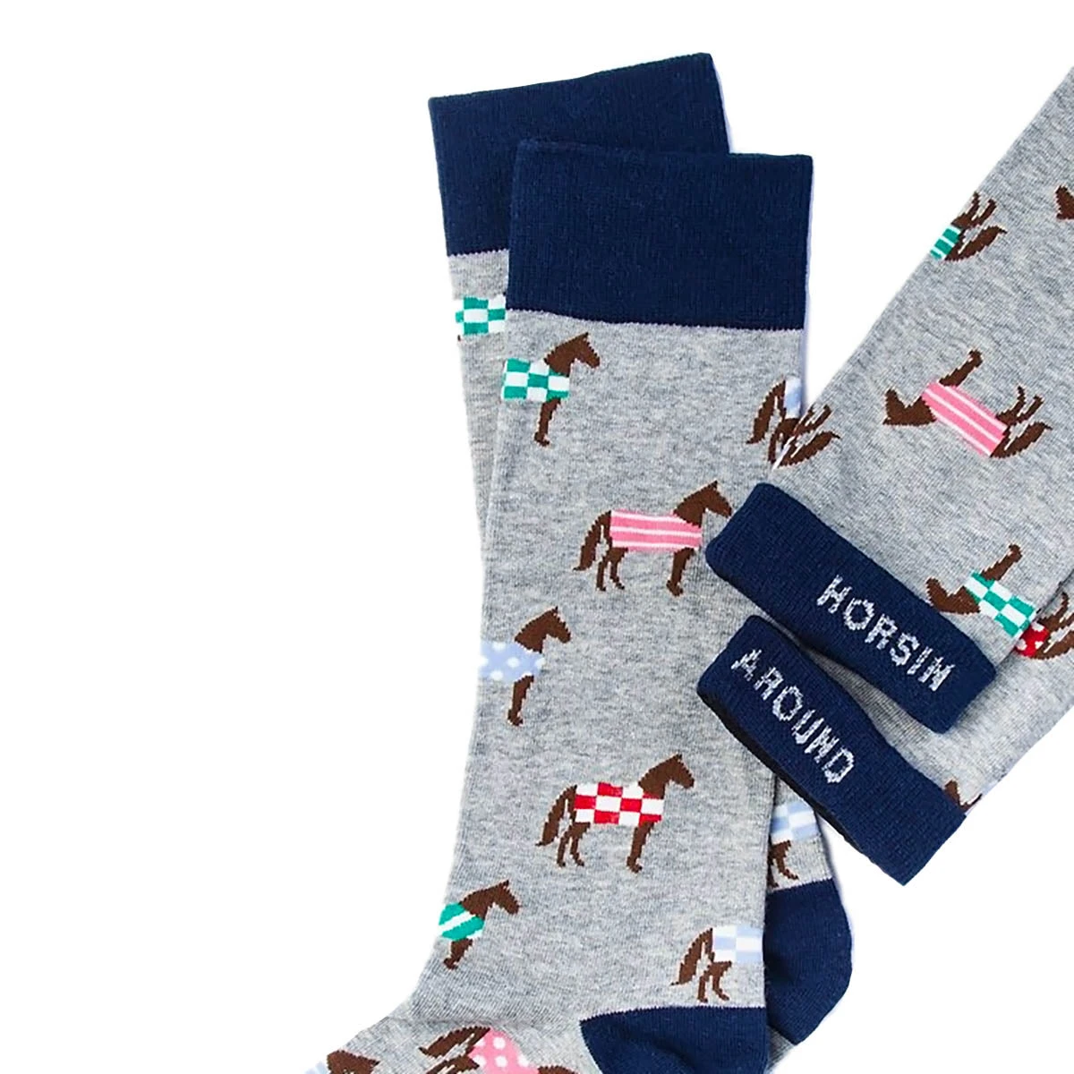 Wild Attire Inc. Horsin' Around Carded Cotton Socks 4 Wild Attire Inc. Horsin' Around Carded Cotton Socks - Image 2