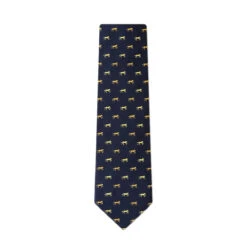 Wild Attire Inc. Hold Your Horses Navy Blue Silk Tie 7 Wild Attire Inc. Hold Your Horses Navy Blue Silk Tie -Equestrian Clothing Store Wild.Attire.Inc navy blue silk hold your horses AL301488 1