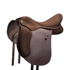 Wintec 2000 All Purpose Saddle With HART -Equestrian Clothing Store Wintec 2000.Wide .AP Brown Side
