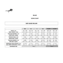 Allshot Replacement CO2 Air Cartridges -Equestrian Clothing Store allshot sizechart 2000x 5893156e 6256 4b83 b961 532edee76c92