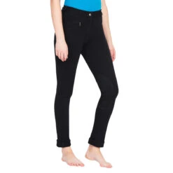TuffRider Ladies Cotton Jodhpurs -Equestrian Clothing Store black 11796.1588622483.1280.1280