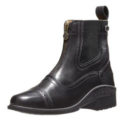 Ovation Tuscany Ladies Zip Paddock Boot -Equestrian Clothing Store black 57097.1588874563.1280.1280