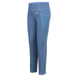 TuffRider Children's Minerva EquiCool Tights -Equestrian Clothing Store blue 02701.1587157084.1280.1280