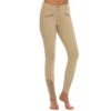 Goode Rider Knee Patch Miracle Breech -Equestrian Clothing Store british khaki front 62380.1588784154.1280.1280
