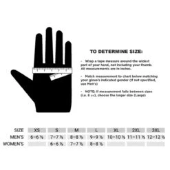 RSL By USG Palma Riding Gloves -Equestrian Clothing Store glovesizemeasurechart