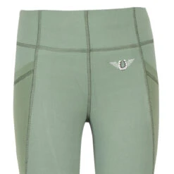 TuffRider Children's Minerva EquiCool Tights -Equestrian Clothing Store green2 33553.1587157085.1280.1280
