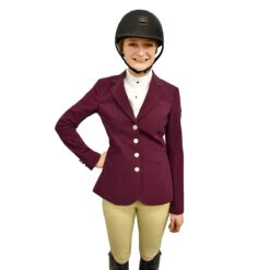 Equiline GwentyG Women's Show Coat -Equestrian Clothing Store gwentyg plum 3