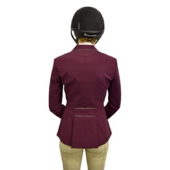 Equiline GwentyG Women's Show Coat -Equestrian Clothing Store gwentyg plum 4