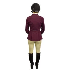 Equiline GwentyG Women's Show Coat -Equestrian Clothing Store gwentyg plum 5