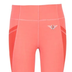 TuffRider Children's Minerva EquiCool Tights -Equestrian Clothing Store holly berry4 21198.1587157086.1280.1280