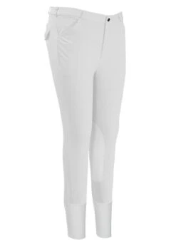 TuffRiderMen's Patrol Knee Patch Breeches -Equestrian Clothing Store patrolwhite