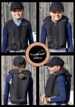 Allshot SafeKid Safety Airbag Vest -Equestrian Clothing Store safekid deploy