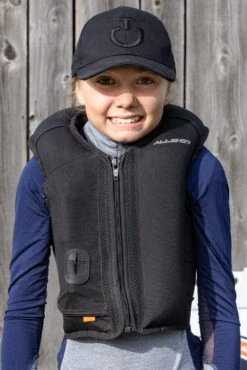 Allshot SafeKid Safety Airbag Vest -Equestrian Clothing Store safekid deployfront