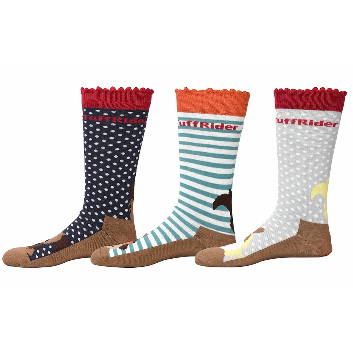 TuffRider Aron Kids Socks 3 TuffRider Aron Kids Socks