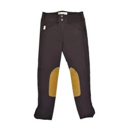 Tailored Sportsman Vintage Mid Rise Front Zip Breeches -Equestrian Clothing Store t.sports 1963 boy.berry tan 4