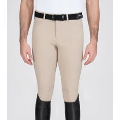 Equiline Men's Grafton Knee Patch Breech 17 Equiline Men's Grafton Knee Patch Breech -Equestrian Clothing Store tan4 81796.1585165985.1280.1280