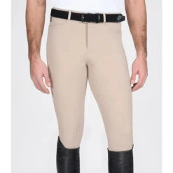 Equiline Men's Grafton Knee Patch Breech 18 Equiline Men's Grafton Knee Patch Breech -Equestrian Clothing Store tan 15512.1585165974.1280.1280