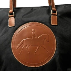 Tucker Tweed Devon Day Bag -Equestrian Clothing Store tucker tweed equestrian devon day bag dressage blk chstnut 2