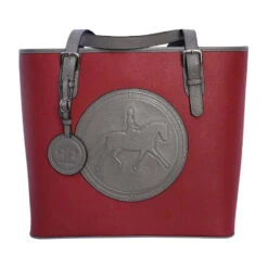 Tucker Tweed Equestrian James River Carry All Bag 31 Tucker Tweed Equestrian James River Carry All Bag -Equestrian Clothing Store tucker tweed the james river carry all dressage leather handbags brick slate grey