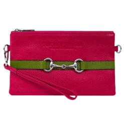 Tucker Tweed Equestrian Wellington Wristlet 35 Tucker Tweed Equestrian Wellington Wristlet -Equestrian Clothing Store tucker tweed the wellington wristlet leather handbags pink green sweet briar copy