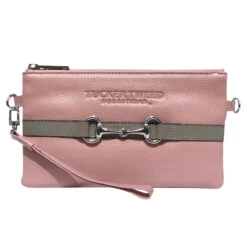Tucker Tweed Equestrian Wellington Wristlet 37 Tucker Tweed Equestrian Wellington Wristlet -Equestrian Clothing Store tucker tweed the wellington wristlet leather handbags rose grey