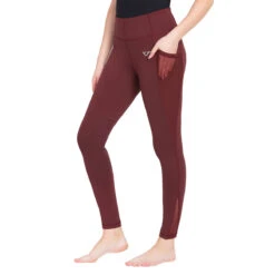 TuffRider Ladies Minerva EquiCool Tights 36 TuffRider Ladies Minerva EquiCool Tights -Equestrian Clothing Store wine2 90298.1587158188.1280.1280